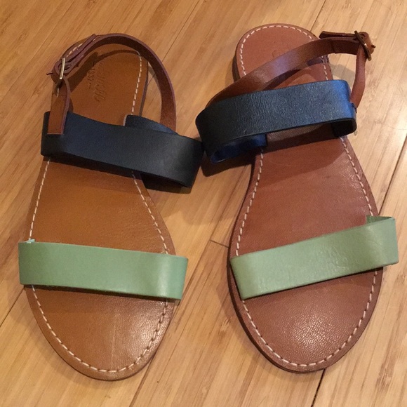 Madewell Shoes - Madewell Colorblock Sandals